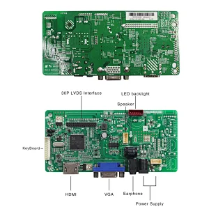 10.4inch  800X600 1000nit High Brightness TFT- LCD Screen With VGA LCD Controller Board
