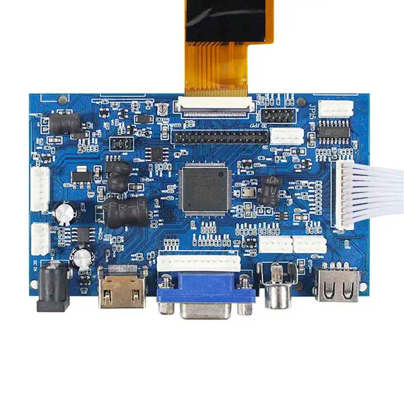 8inch ZJ080NA-08A 1024X600 LCD Screen with HDMI VGA+2AV LCD Controller Board 8inch ZJ080NA-08A 1024X600 hdmi lcd controller board hdmi controller board hdmi controller for lcd lcd controller hdmi