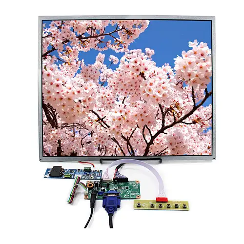 17.0" M170ETN01.1 1280X1024 17inch 1000nit Outdoor LCD Screen With VGA LCD Controller Board