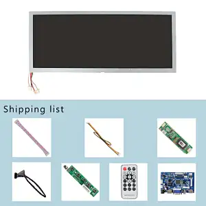 12.3inch Stretch Bar Screen LQ123K1LG03 1280X480 TFT-LCD Screen with HDMI USB VGA LCD Controller Board