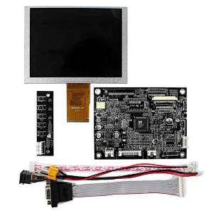 5inch ZJ050NA-08C 640X480 4:3 Aspect Ratio TFT-LCD with VGA+AV LCD Controller Board KYV-N2 V1 5inch 640x480 lcd screen lcd 640x480 5inch lcd screen with vga av controller board vga av controller board for 5inch 640x480