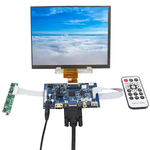 8inch HJ080IA-01E 1024X768 IPS TFT-LCD Screen HDMI VGA+2AV LCD Controller Board 8inch HJ080IA-01E 1024X768 8inch ips lcd screen hdmi lcd controller board 8inch hdmi vga av controller board hdmi controller for lcd