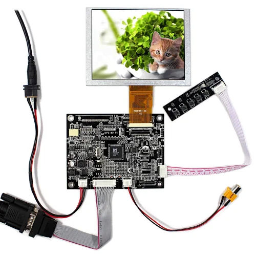 5inch ZJ050NA-08C 640X480 4:3 Aspect Ratio TFT-LCD with VGA+AV LCD Controller Board KYV-N2 V1 5inch 640x480 lcd screen lcd 640x480 5inch lcd screen with vga av controller board vga av controller board for 5inch 640x480