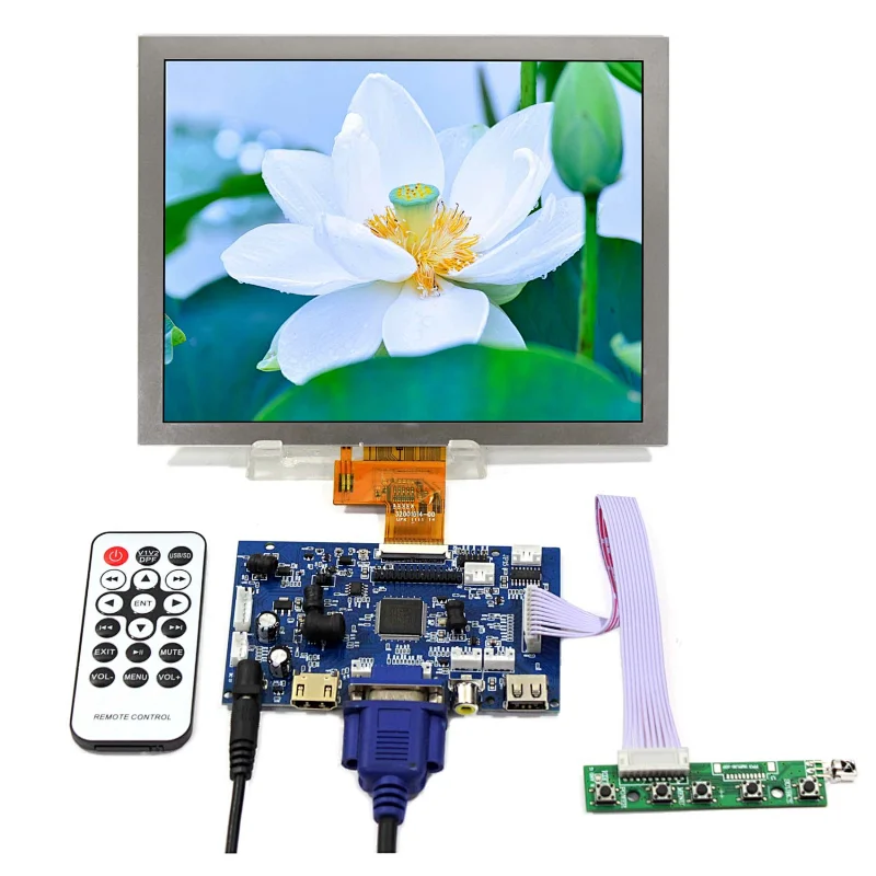 8inch EJ080NA-04C 1024X768 4:3 TFT-LCD Screen With HDMI VGA+2AV LCD Controller Board 8inch EJ080NA-04C 1024X768 hdmi lcd controller board 1024x768 hdmi 1024x768 lcd screen 8inch