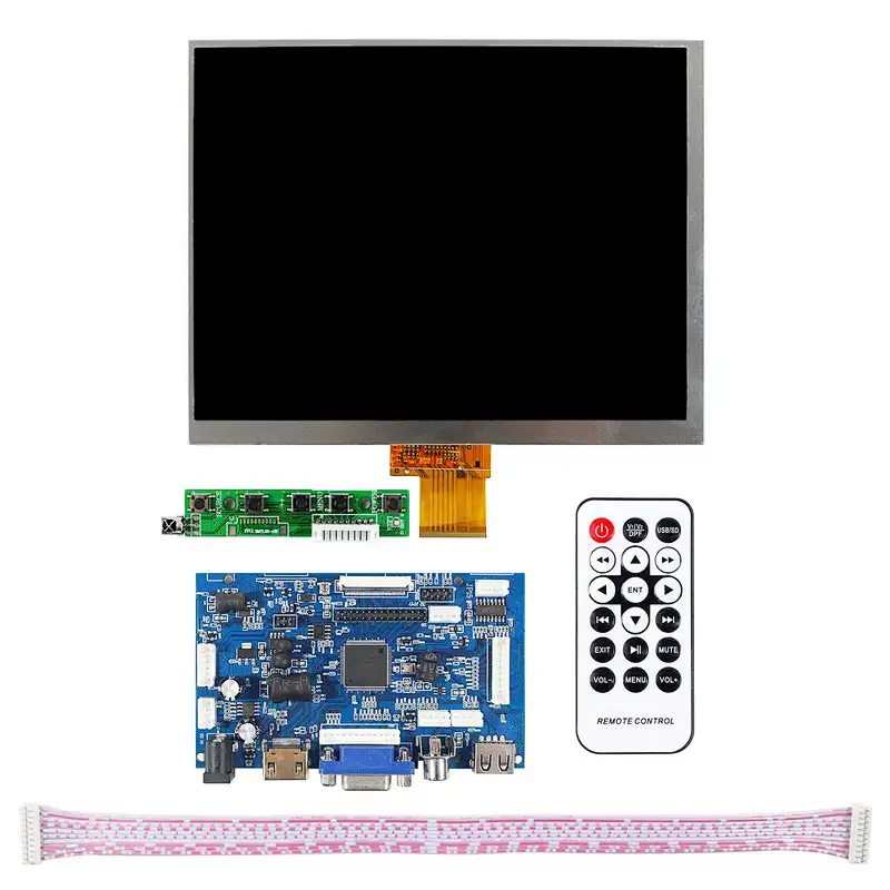 8inch HJ080IA-01E 1024X768 IPS TFT-LCD Screen HDMI VGA+2AV LCD Controller Board 8inch HJ080IA-01E 1024X768 8inch ips lcd screen hdmi lcd controller board 8inch hdmi vga av controller board hdmi controller for lcd