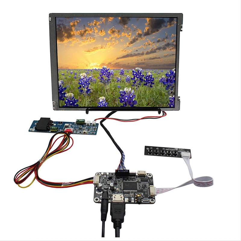 10.4inch 800X600 1000nit High Brightness LCD Screen With HDMI Audio LCD Controller Board