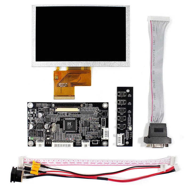 VS050T-001A 800X480 5inch TFT-LCD Screen VGA+AV LCD Controller Board