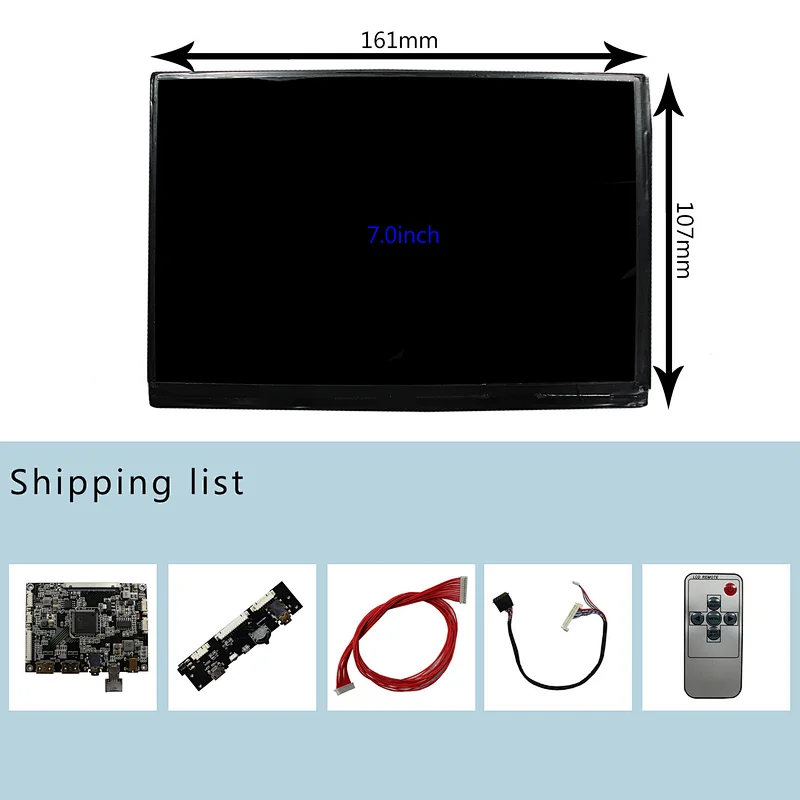 7inch N070ICG-LD1 1280X800 IPS TFT-LCD Screen With HDMI Mini LCD Controller Board