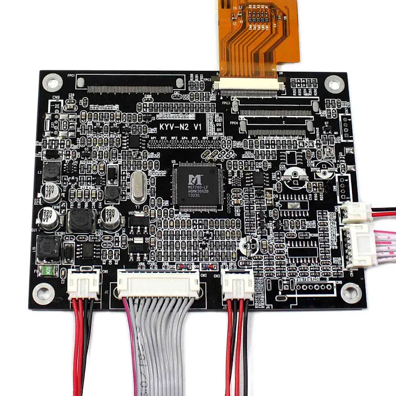 7inch AT070TNA2 1024X600 LCD Screen with VGA+AV LCD Controller Board Support Reversing lcd screen controller board 7inch AT070TNA2 1024X600 7inch 1024x600 lcd 7inch 1024x600 screen with vga av controller board
