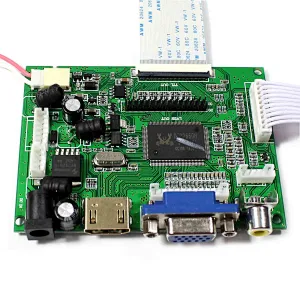 6.2inch HSD062IDW1 800X480 TFT-LCD Screen With HDMI VGA+2AV LCD Controller Board