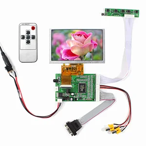 5inch VS050T-002A 800X480 TFT-LCD Screen With VGA+2AV LCD Controller Board