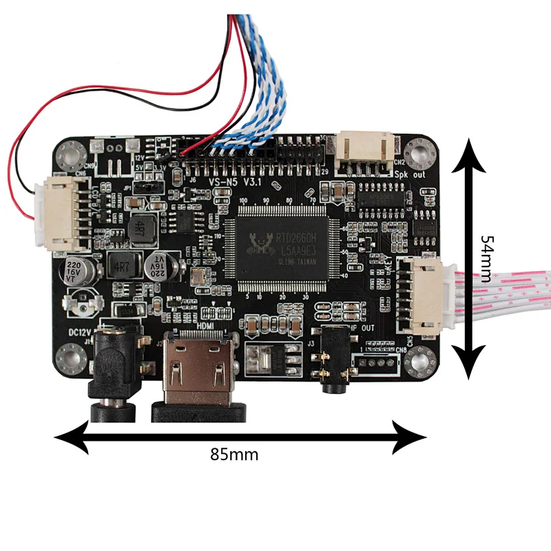 5.6inch AT056TN53 640X480 TFT-LCD With HD-MI Audio LCD Controller Board lcd