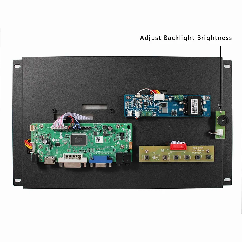 HDMI DVI VGA AUDIO LCD Board Work for LVDS Interface 12.1