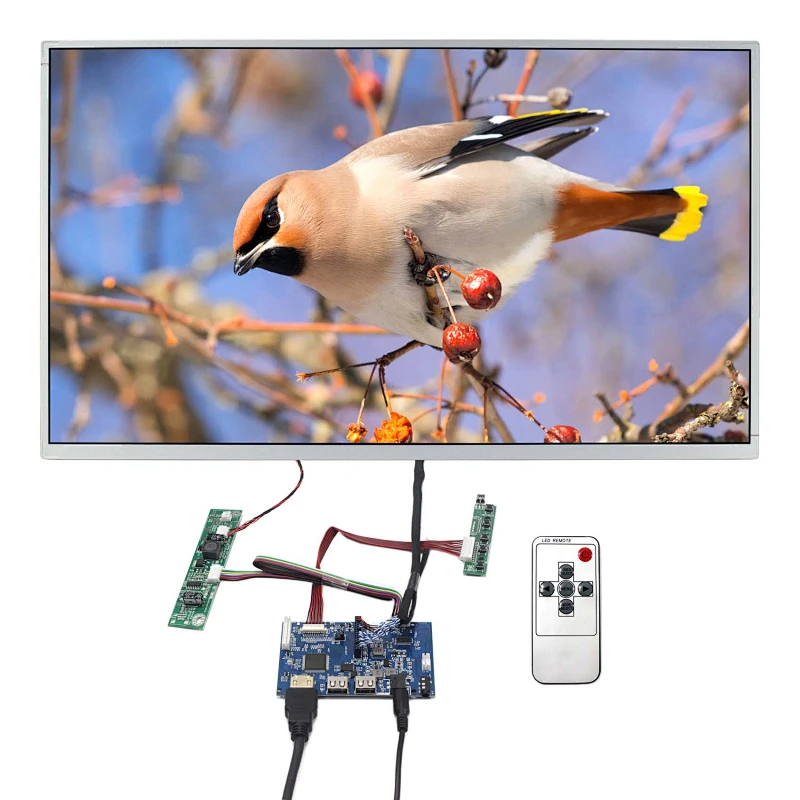 23.8inch MV238FHM 30pin LVDS LCD Monitor+Controller Board HDM I Audio Input Remote lvds 30pin 23.8inch MV238FHM MV238FHM