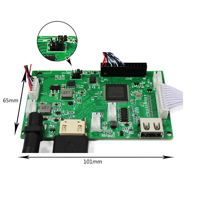 14 inch 1366X768 LP140WH1 40P LVDS TFT LCD Screen with HDMI USB LCD Controller Board