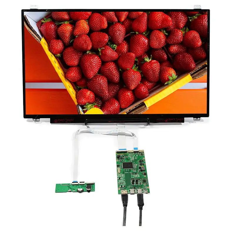 N173HCE-E31 Full HD 17.3 inch 1920X1080 IPS TFT-LCD with HD-MI Type-C Driver Board