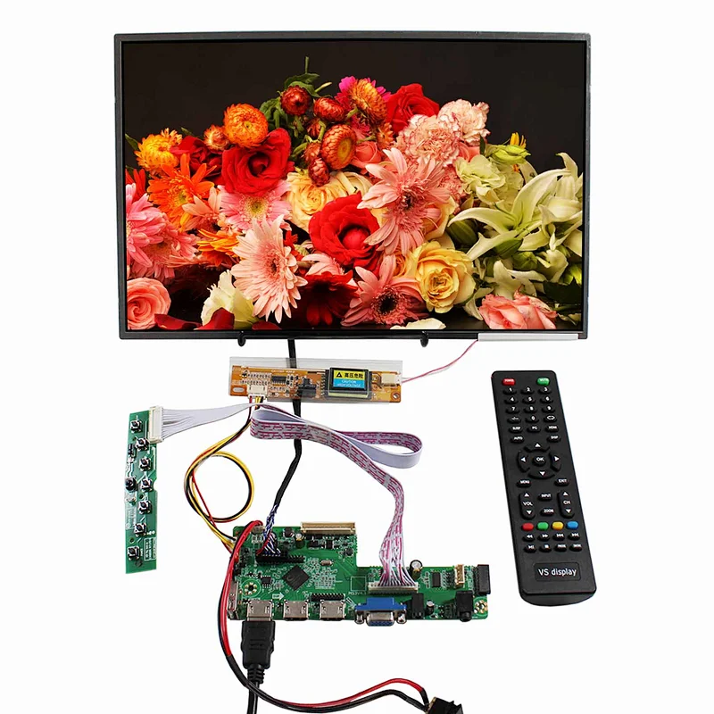 15.4inch 1280x800 LCD Screen With HD-MI USB VAG AUDIO LCD Controller Board 1280x800 lcd lcd controller pcb board 15.4inch 1280x800 LCD Scree 15.4inch 1280x800