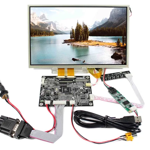 10.2 inch Digital tft lcd with laptop lcd controller board