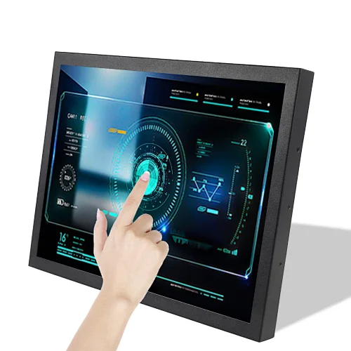 15" 1024x768 HD IPS Industrial LCD Touch Sensor Monitor HDMI VGA DVI Video Port