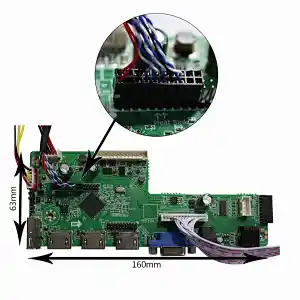 15.4inch 1280x800 LCD Screen With HD-MI USB VAG AUDIO LCD Controller Board 1280x800 lcd lcd controller pcb board 15.4inch 1280x800 LCD Scree 15.4inch 1280x800