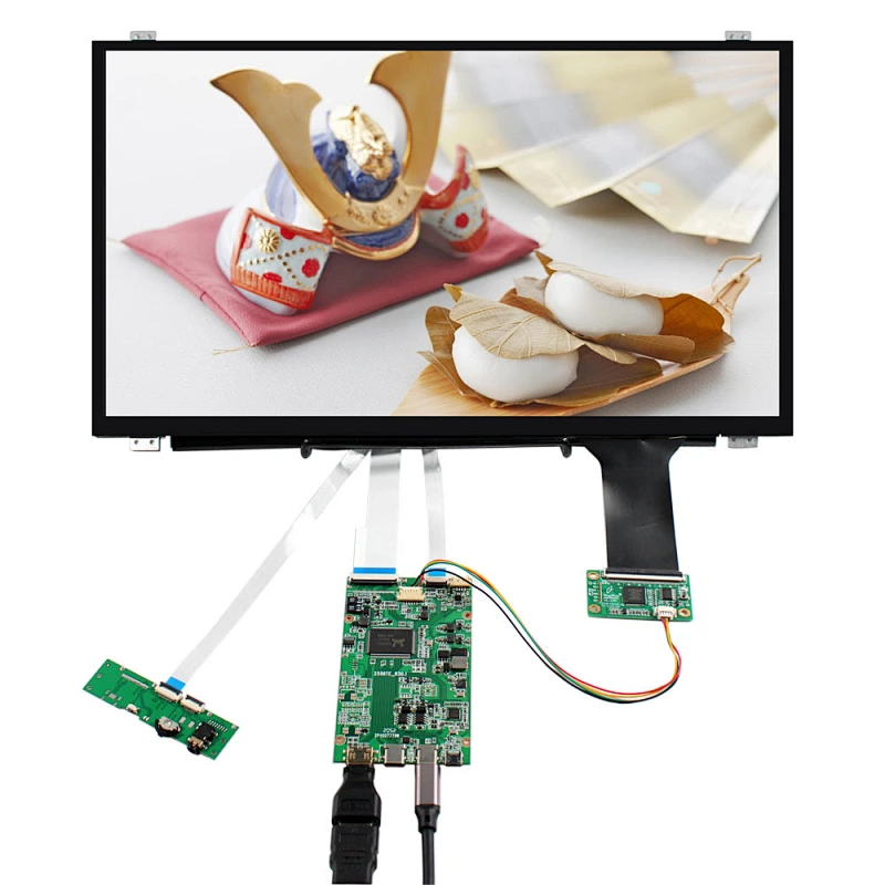 HDMI Type-C LCD Controller Board 15.6inch 1920X1080 Capacitive Touch IPS LCD Screen lcd touch screen capacitive 15.6inch 1920X1080 lcd display touch screen capacitive B156HAN01.1 15.6