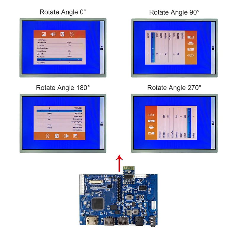 23.8inch MV238FHM 30pin LVDS LCD Monitor+Controller Board HDM I Audio Input Remote lvds 30pin 23.8inch MV238FHM MV238FHM