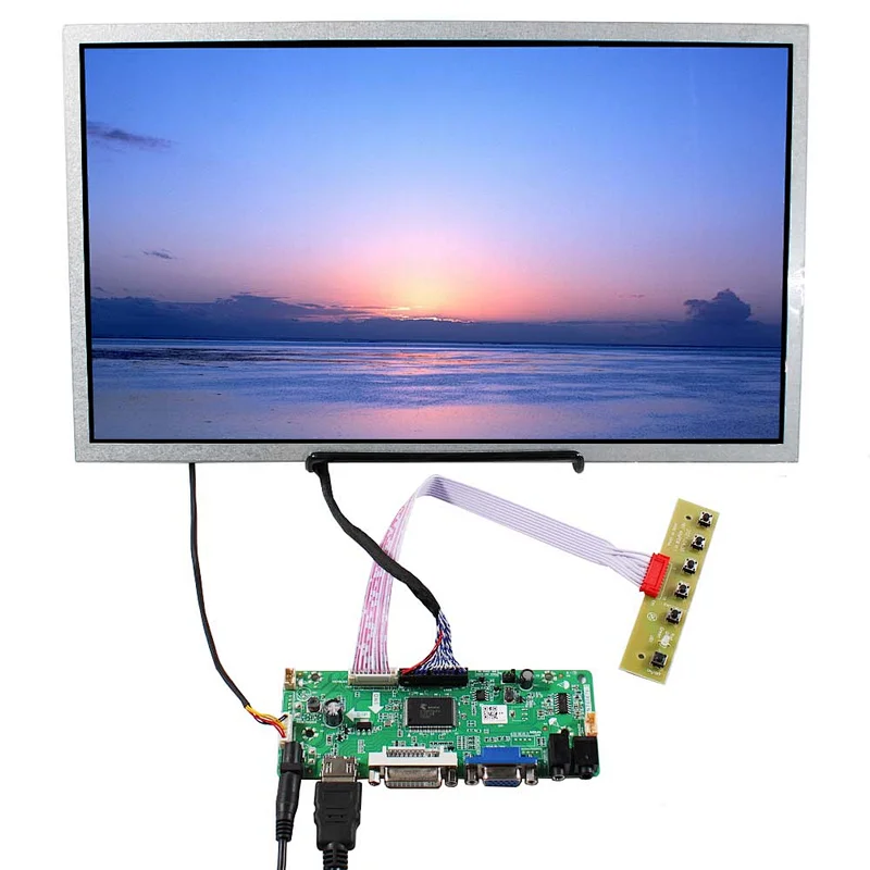 HDMI DVI VGA LCD Controller Board with 15.6 inch G156HTN02 1920X1080 LCD Screen