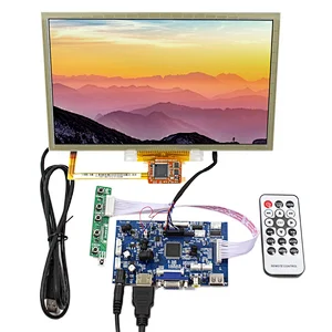 10.2inch HSD100IFW1 CLAA102NA0ACW 1024X600 LCD With Capacitive Touch Panel with USB LCD Board for 40Pin TTL 30Pin LVDS