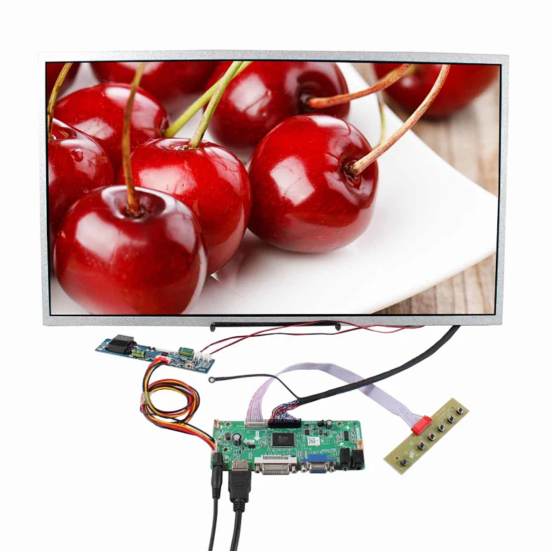 tft 21.5 inch lcd panel full hd 1920x1080 1000 nits dual channel lvds H DMI VGA DVI high Contrast Customizable high brightness