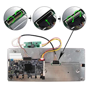 Android lcd control board with 12.3