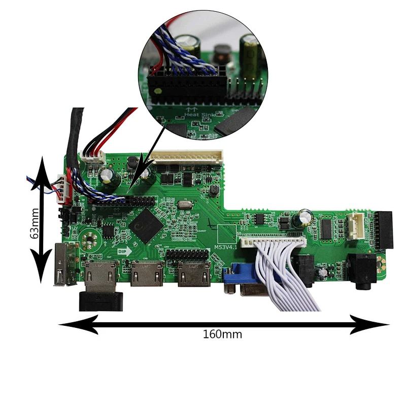 HDMI USB LCD Controller Board With 12.1 inch AA121TD02 1280X800 LCD Screen 12.1 inch AA121TD02 1280X800 AA121TD02 1280X800 AA121TD02 1280x800 tft lcd screen USB LCD Controller board for tft lcd