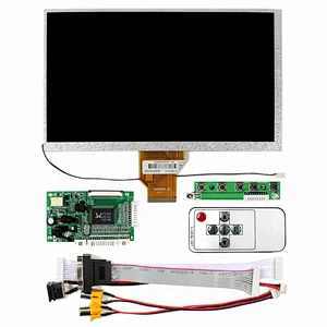 9inch AT090TN10 800X480 TFT-LCD Screen with VGA+2AV LCD Controller Board