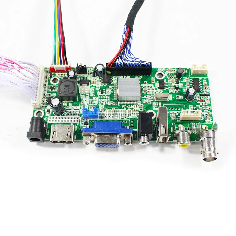 HDMI VGA 2AV USB LCD Board Work for 21.5inch 1920x1080 LM215WF3-SLA1 LVDS Interface LCD Screen lcd lvds control board hdmi usb lcd board for 21.5inch lcd USB LCD Control board for 1920x1080 lcd panel