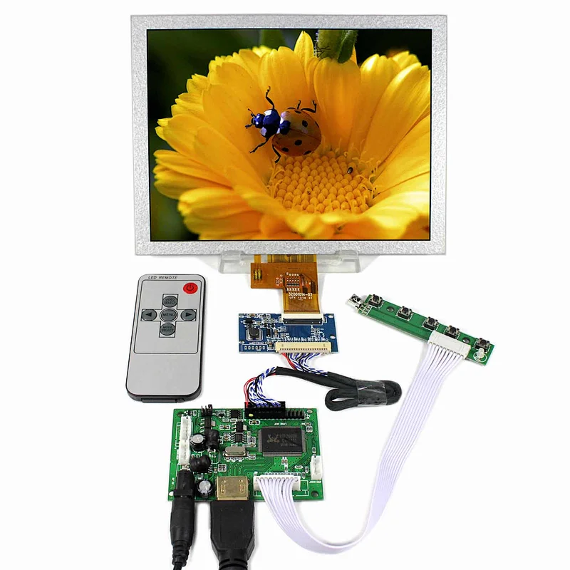 8inch EJ080NA-04C 1024X768 TFT-LCD Screen With HDMI LCD Controller Board