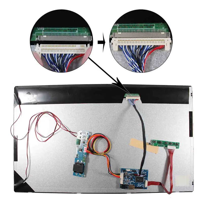 21.5inch M215HJJ-P02 1920x1080 1000nit High Brightness Industrial LCD Screen With HD-MI Audio LCD Controller board