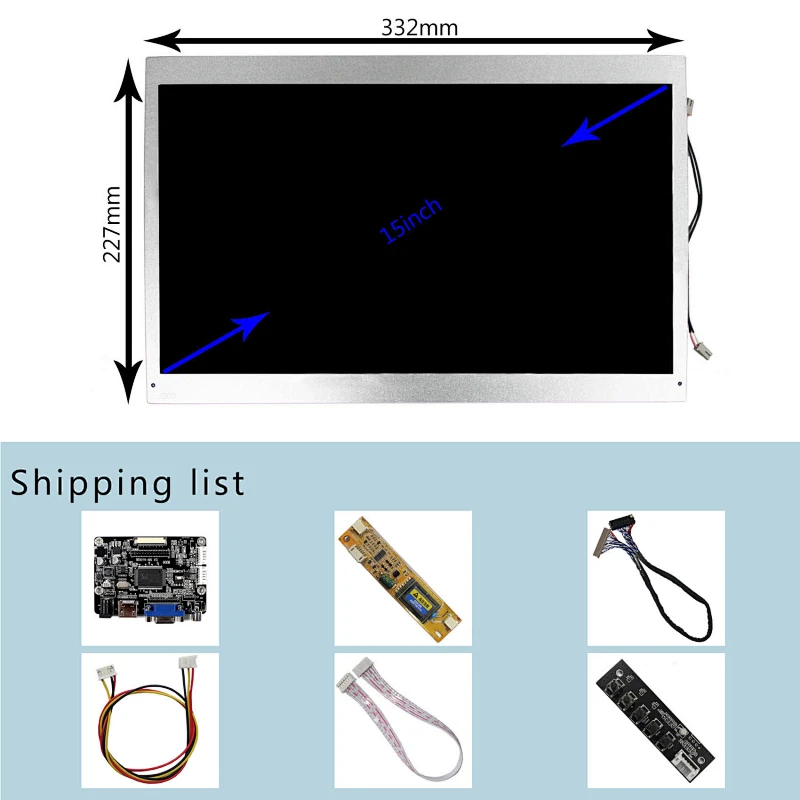 15inch M150EW01 V0 1280X720 LCD Screen With HD-MI VGA AV LCD Controller Board 15inch M150EW01 V0 1280X720 M150EW01 V0 1280X720 M150EW01 V0