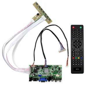 HDMI+VGA+AV+USB LCD Controller Board VS-V59AV-V1 for 12.1inch LQ121K1LG52 1280x800 TFT LCD Screen tft lcd color controller board HDMI USB Controller board VS-V59AV-V1 Controller board VGA USB Controller board for 12.1inch lcd