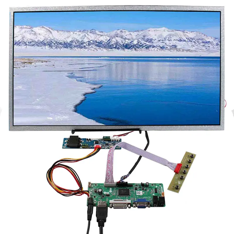 HDMI VGA DVI Controller board with 18.5