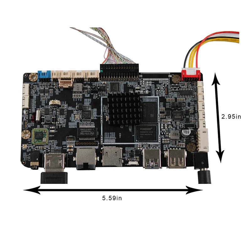 Android lcd control board with 12.3