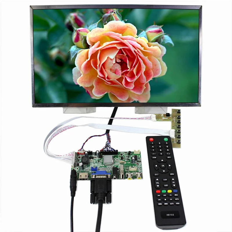 14inch 1600X900 TFT-LCD Screen With HDMI+VGA+AV+USB LCD Controller Board 1600x900 screen 14inch screen and controller board