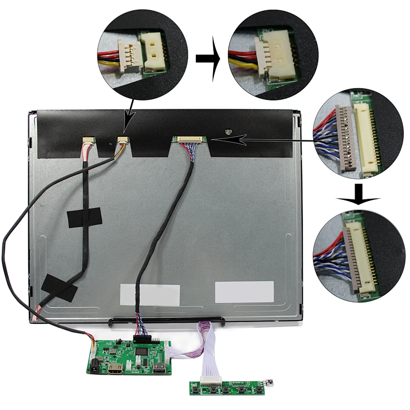 15in DV150X0M-N10 1024x768 IPS TFT LCD Screen With HD-MI USB LCD Controller Board 15inch DV150X0M-N10 1024x768 15inch DV150X0M-N10 DV150X0M-N10 1024x768