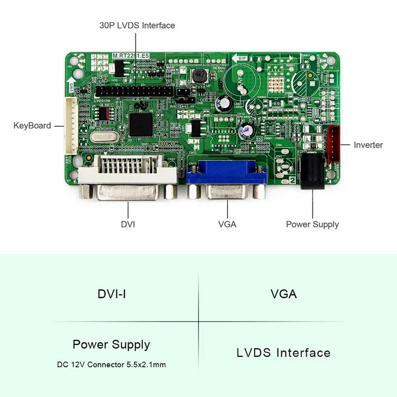 9.7inch LP097X01 1024x768 TFT-LCD Screen With VGA DVI LCD Controller Board 9.7inch LP097X01 1024x768 LP097X01 1024x768 LP097X01