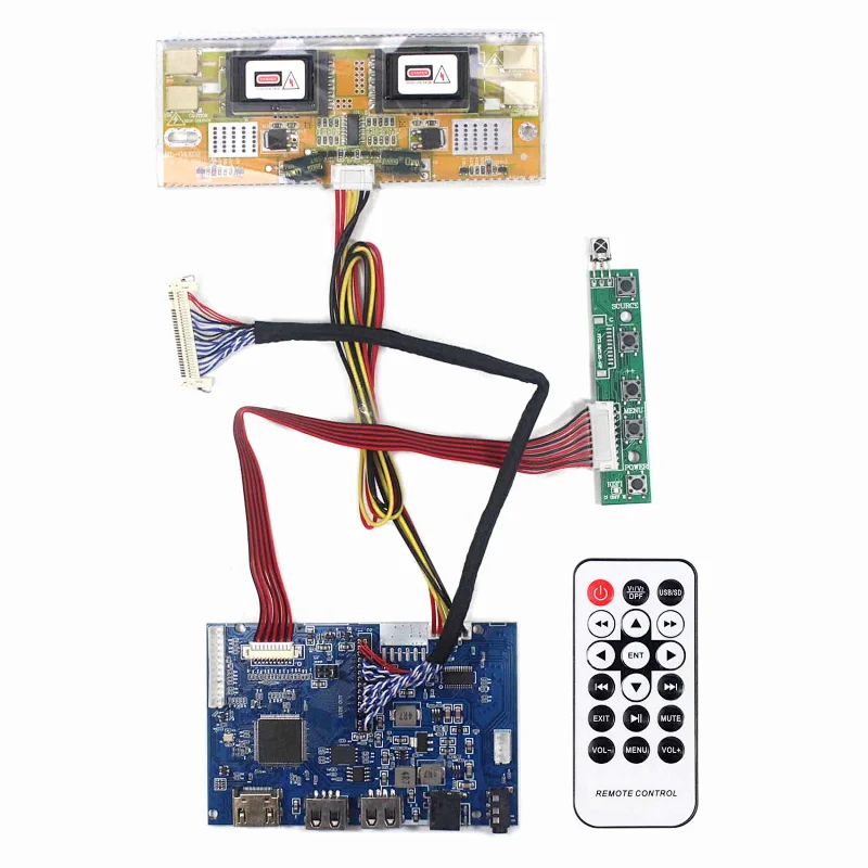Fit To 21.5inch M215HW01 V0 4CCFL 1920X1080 LCD USB HDM I Android Board m215hw01 hdmi USB Control board 1920x1080 lcd Android lcd control board