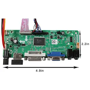 HD DVI VGA AUDIO LCD Board Work for LVDS Interface 11.6