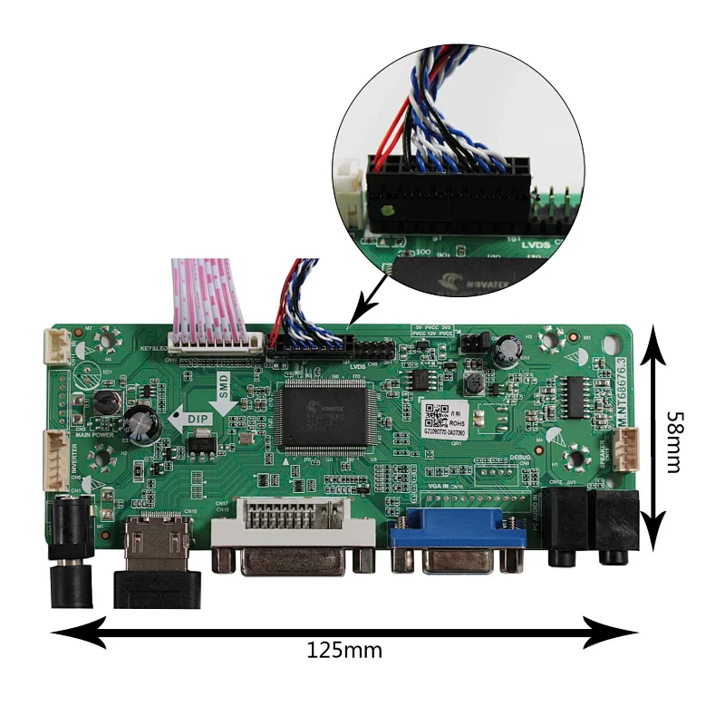 9inch AT090TN10 800X480 LCD Capacitive Touch Panel with HD-MI+VGA+DVI+ LCD Controller Board 9inch AT090TN10 800X480 AT090TN10 800X480 lcd with touch panel 9inch lcd lcd touch capacitive