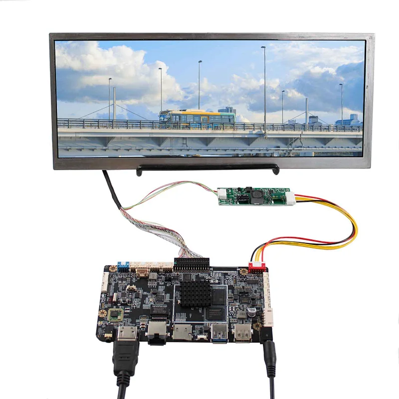 Android lcd control board with 12.3