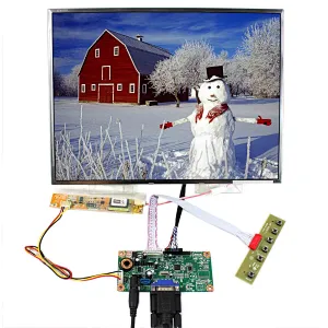14inch 1024X768 TFT-LCD Screen With VGA LCD Controller Board