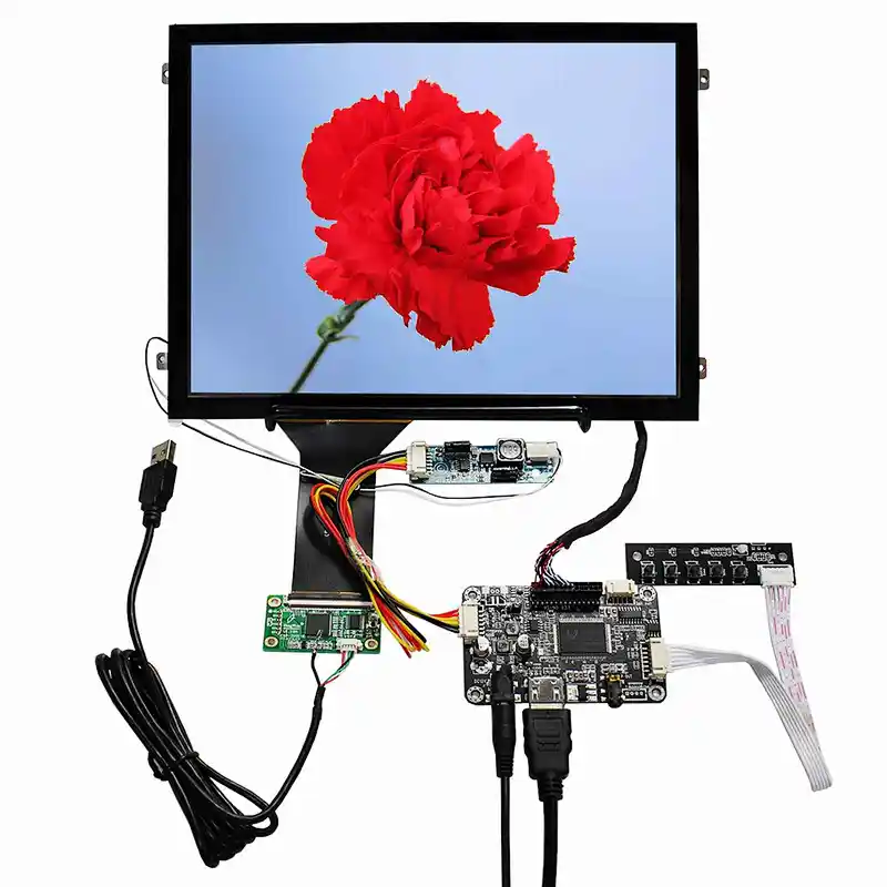 HDMI LCD Controller Board With 10.4inch 1024x768 IPS Capacitive Touch Panel LCD