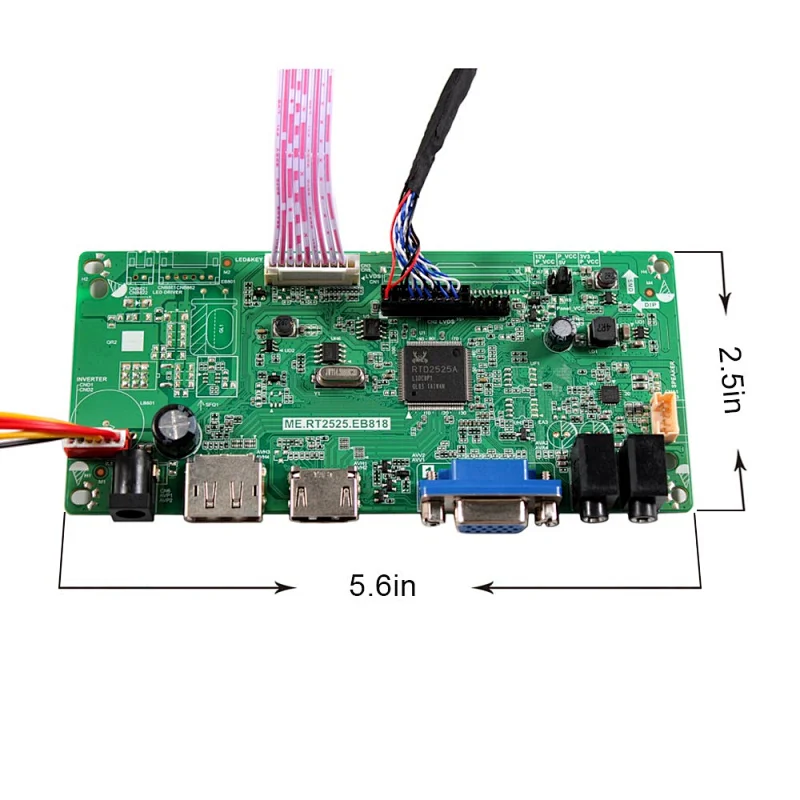 12.1inch 1024x768 TFT-LCD Screen With HDMI DP VGA LCD Controller Board 12.1inch 1024x768 12.1inch 1024x768 lcd vga lcd controller lcd controller board hdmi hdmi lcd controller board DP Controller board