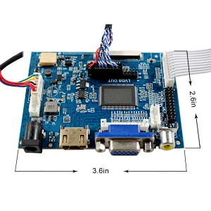 HDMI VGA 2AV LCD Board Work for 12.1